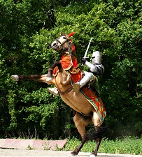 Bataille de chevaliers